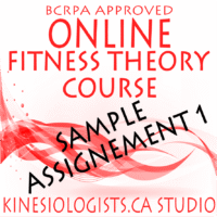 ONLINE - Fitness Theory Course SAMPLE - Assignment 1 and 2