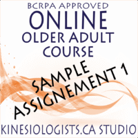 ONLINE - Older Adult Course SAMPLE - Assignment 1