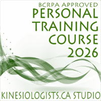 BCRPA Personal Training Classroom Course (April 10, 11 and 12, 2026)