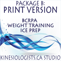 Package B - Weight Training ICE Prep Help - Printed Manual Version